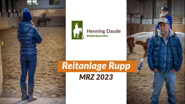 Frühjahrstraining bei der „Reitanlage Rupp“